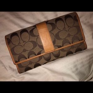 Coach Monogrammed Wallet